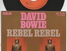 David Bowie 7“ 45 Single Rebel Rebel / Queen Bitch France 1974