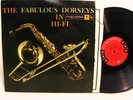 The Fabulous Dorseys in Hi-Fi Columbia C2L-8 Two LP 6i Original Set Sharp