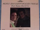 Merle Haggard & Bonnie Owens That Makes Two of Us LP Wait a Little Longer Jesus