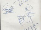 1963 THE BEATLES original photo signed by JOHN LENNON & PAUL McCARTNEY (on back)