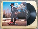 Bo Diddley Is A Gunslinger Checker LP 2977 TESTED Chess Black Label Vintage 12