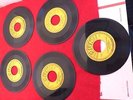 Elvis Presley Sun 45 five record set 1954 1955 records 209 210 215 217 223 NR
