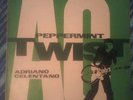 ADRIANO CELENTANO - Peppermint twist - VERY RARE - LPJ 5021 - YEAR 1962 -