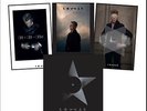 David Bowie Blackstar CLEAR + BLACK Vinyl LPs + 3 LITHOGRAPHS + Man Who Sold RSD