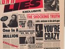 GUNS N ROSES Lies - Live Like a Suicide vinyl LP Orig US press, Banned cover, EX