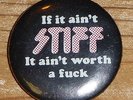 Vintage 1980's STIFF RECORDS Rare 1.25