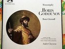 SAN 110/113  MUSSORGSKY  Boris Godounov  BORIS CHRISTOFF  ANDRE CLUYTENS  4LPS