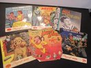 Vintage Children's 78 RPM Records Colorful Cub Scouts Rusty Draper Patti .Page