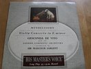 HMV  BLP 1008 Gioconda De Vito LSO Mendelssohn  Violin Concerto in E minor