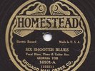 Georgia Tom: Six Shooter Blues, rare Homestead 16101