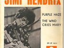 Jimi Hendrix  Purple Haze ,51st Ann b/w  Wind Cries Mary Hiway Chile  Israel EP
