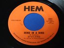EPSILONS Mind in a Bind HEM 1003 ORG Northern Soul 45 L k