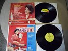 ANNETTE-2 TEENER-ROCK-POP LP'S ON VISTA & DISNEYLAND-MONO