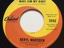 NORTHERN SOUL Beryl Marsden GONNA MAKE HIM MY BABY Capitol 45 rare Canadian