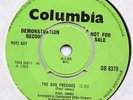 Paul Jones And the Sun will shine / The Dog Presides Columbia DB 8379 EX Demo