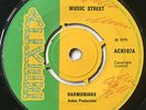 HARMONIANS - Music Street / Group Of Girls - ACKEE '70  Boss Reggae