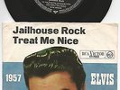 Elvis Presley 7“ Single 45 Jailhouse Rock/Treat Me Nice Jahreszahl Cover 1957 D