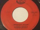 SANDRA WRIGHT Midnight Affair/Wounded Woman 45 Truth Memphis soul hear