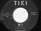 THE INTENTIONS-DIG IT /BLOWING WITH THE WIND - ORIGINAL on TIKI RARE FUNK 45