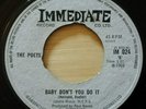 THE POETS(BABY DONT YOU DO IT)ORIGINAL 7