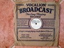 RARE TEST RECORD HARRY BIDGOOD ORCH GOODNIGHT VIENNA Pt.2 -  9 Inch 78rpm 1920's