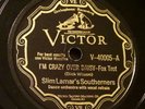 Hot Territory Band-Slim Lamar's Southerners Victor V-40005 Crazy Over Daisy (E+)