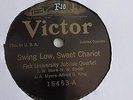Fisk University Jubilee Quartet- 78rpm single 10-inch – Victor #16453