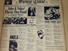 JOHN LENNON SOME TIME IN NEW YORK CITY news paper cover ARGENTINA promo 2 LP set