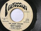 RARE OBSCURE HORROR PROMO 45/ TEDDY DURANT 
