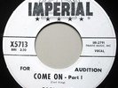 EARL KING   Come On   ORIG '60 NEW BREED MOD R&B on Imperial   WLP PROMO   HEAR