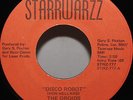 The Droids 45 Disco Robot b/w Cosmic Space Shuttle Starrwarzz Star Wars Sci-fi