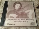 JAN KUBELIK: Recordings 1902 - 1934 (UK Symposium 1072 / neu)