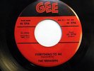 THE TEENAGERS 45 Flip-Flop / Everything To Me VG++ Doo Wop ORIGINAL Gee e1819