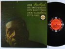 JOHN COLTRANE QUARTET Ballads LP on Impulse mono