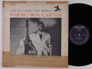 RON CARTER Where? NEW JAZZ 8265 LP promo mono