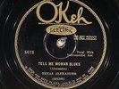 78 RPM -- Texas Alexander (with King Oliver), Okeh 8673, E- / V+ Blues - Jazz
