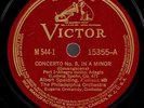 SPALDING, Albert, violin; Ormandy. SPOHR. Concerto 8 in a, op. 47. Vic M-544 E++