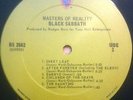 Black Sabbath - Rare Master Of Reality First US Pressing Miss-Print