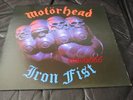 Motörhead – Iron Fist LP 1982 EX/VG+ Mercury SRM-1-4042