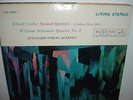 LSC 2481   JUILLIARD STRING QUARTET   CARTER & SCHUMAN   RARE 1961 LIV ST LP NM+