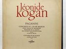 KOGAN,  MITNIK  - PAGANINI concerto no.1, cantabile COLUMBIA FCX 402 LP EX