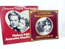 LP Nelson Eddy Jeanette MacDonald w/ PHOTO ALBUM - America's Singing Sweethearts