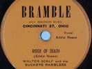 WALTER SCALF & BUCKEYE RAMBLERS: Rider of Death OHIO Country BRAMBLE 78 Hear