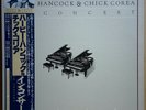 HERBIE HANCOCK CHICK COREA / AN EVENING WITH (2LP) w/OBI Insert Orig JAPAN ISSUE