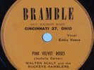 WALTER SCALF & BUCKEYE RAMBLERS: Velvet Roses OHIO Country BRAMBLE 78 Hear