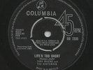 Tony Rivers And The Castaways-Life's Too Short...COLUMBIA LABEL...UK Press EXC
