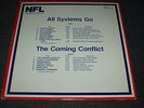 SAM SPENCE All Systems Go / Coming Conflict NFL MUSIC LIBRARY LP 118 RARE