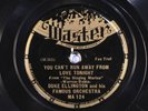 78 RPM -- Duke Ellington and His Famous Orchestra, Master 124, E  Jazz
