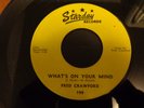 ROCKABILLY FRED CRAWFORD....STARDAY 45...WHAT'S ON YOUR MIND...NEAR MINT