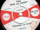 STRANGER & PATSY - TOM DICK AND HARRY - ISLAND